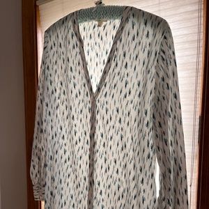 Joie Long Sleeve Blouse - V Neck Button Down